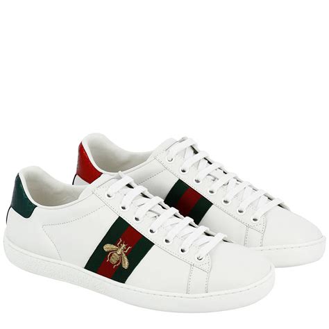 shoes gucci white|unisex authentic white Gucci shoes.